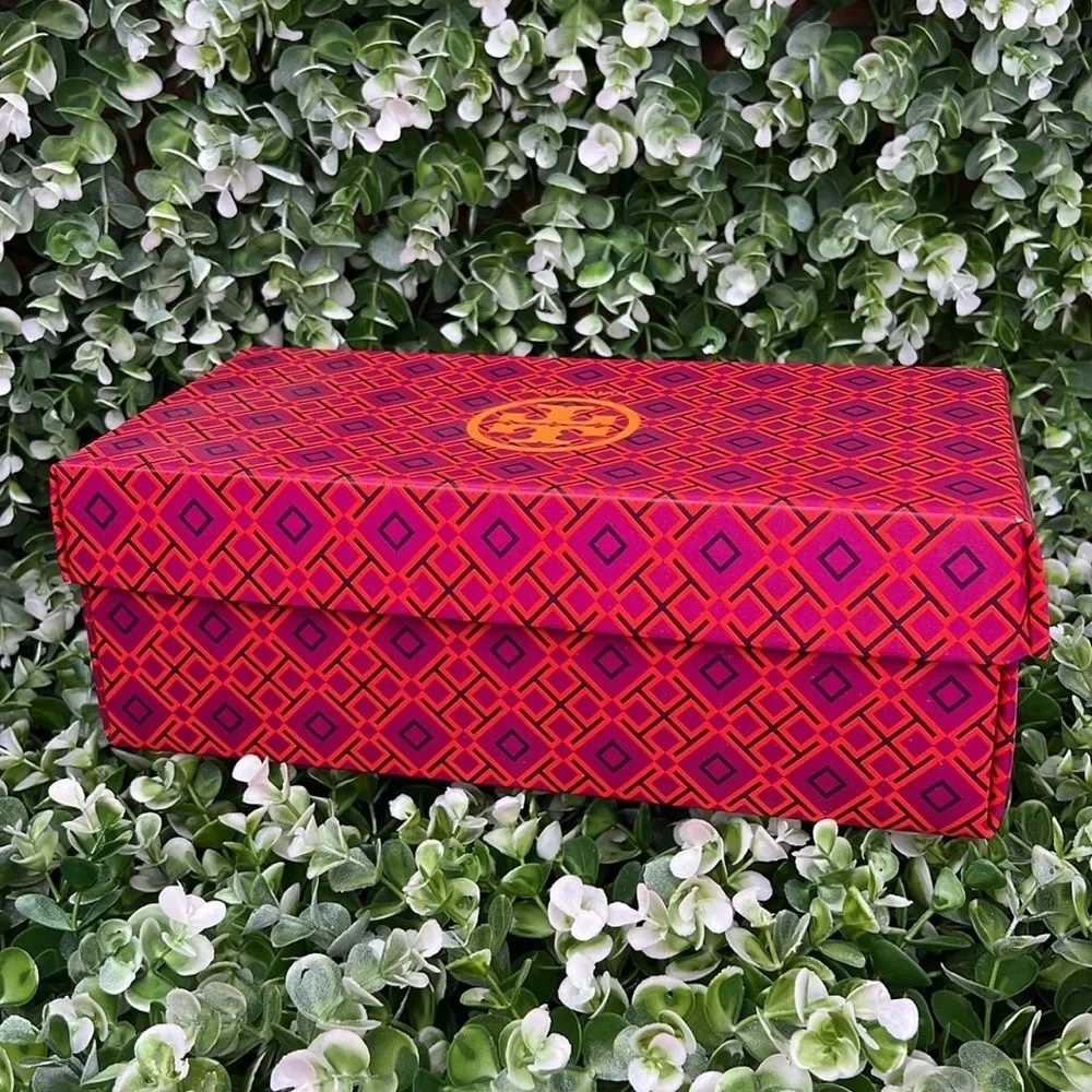 Tory Burch Shoe Box with Tissue Paper Gift Box / Decor